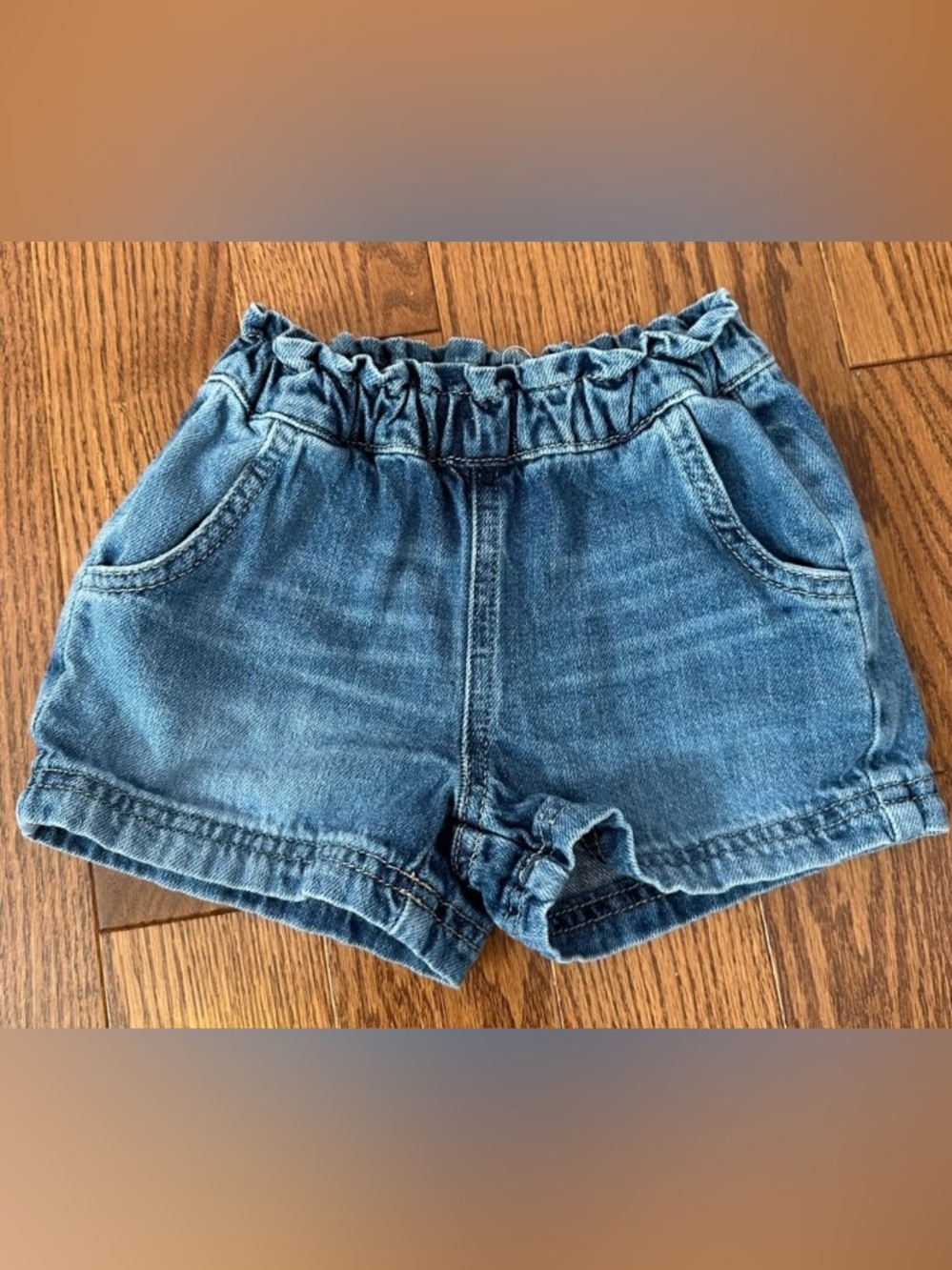 Mini Boden 4T Denim Shorts in